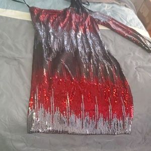 sequin dress